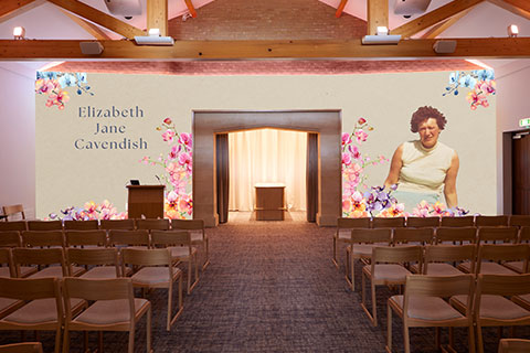 Orchids Projection Image